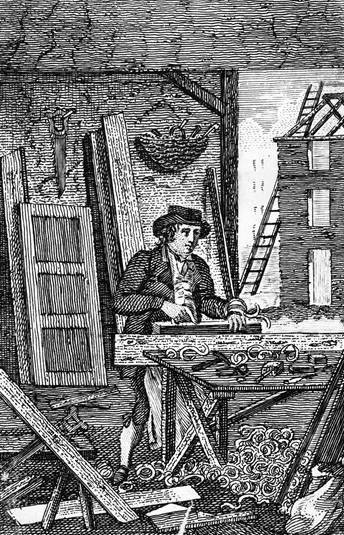 Image result for carpenter 18th century