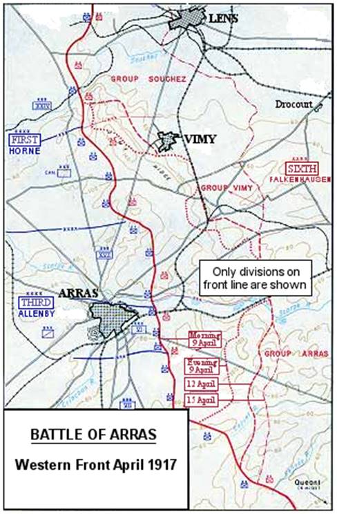 Image result for third battle of the scarpe 1917