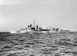HMS Farndale 1943 IWM FL 13058