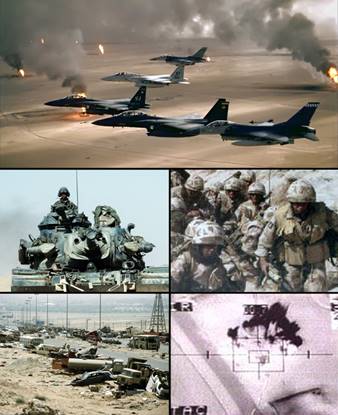 A collage of military planes and military equipment

Description automatically generated