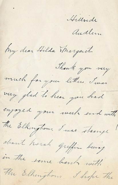 A close-up of a letter
Description automatically generated