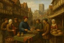 A painting of a group of people in a street

AI-generated content may be incorrect.