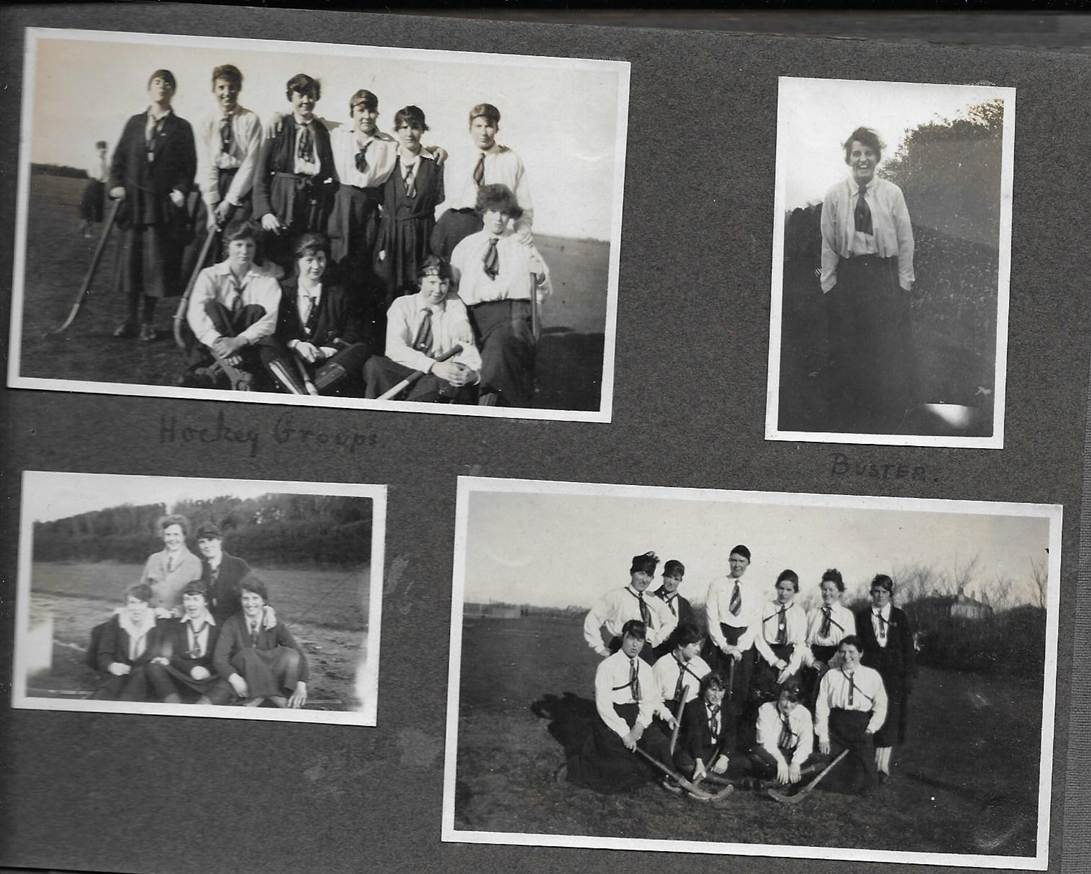 A group of photos on a board
Description automatically generated