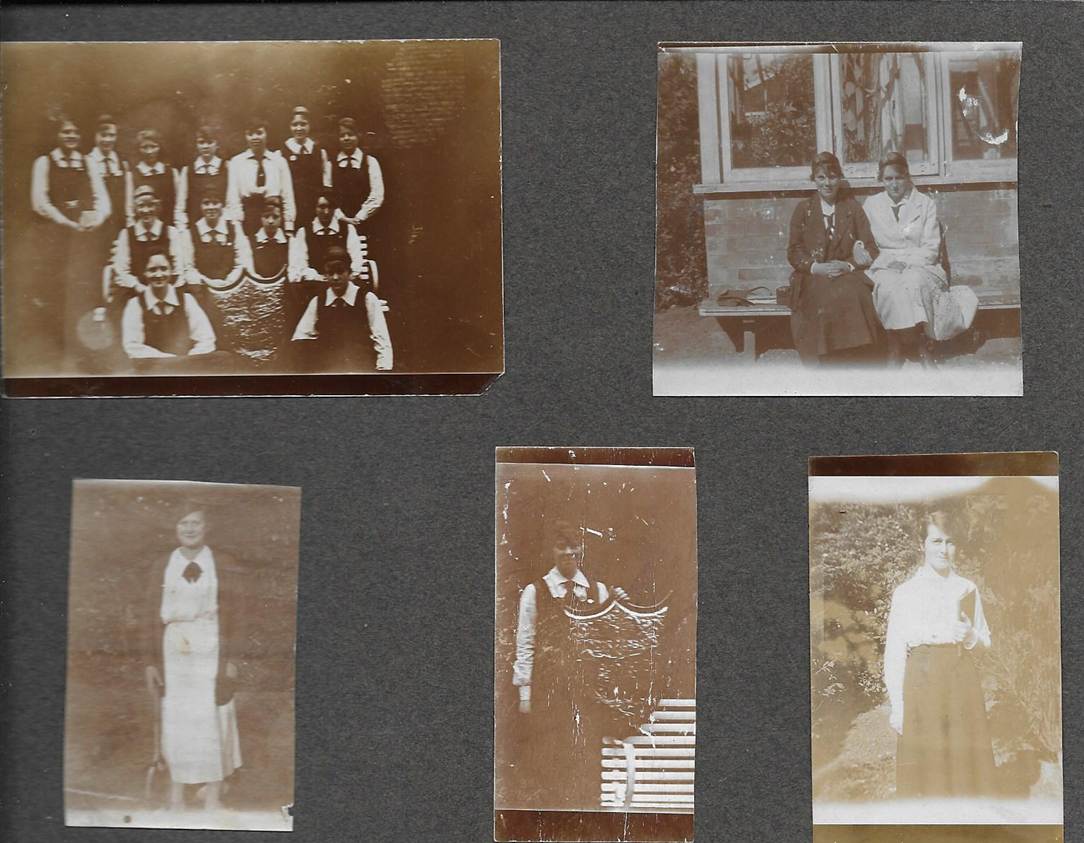 A group of photos in a album
Description automatically generated
