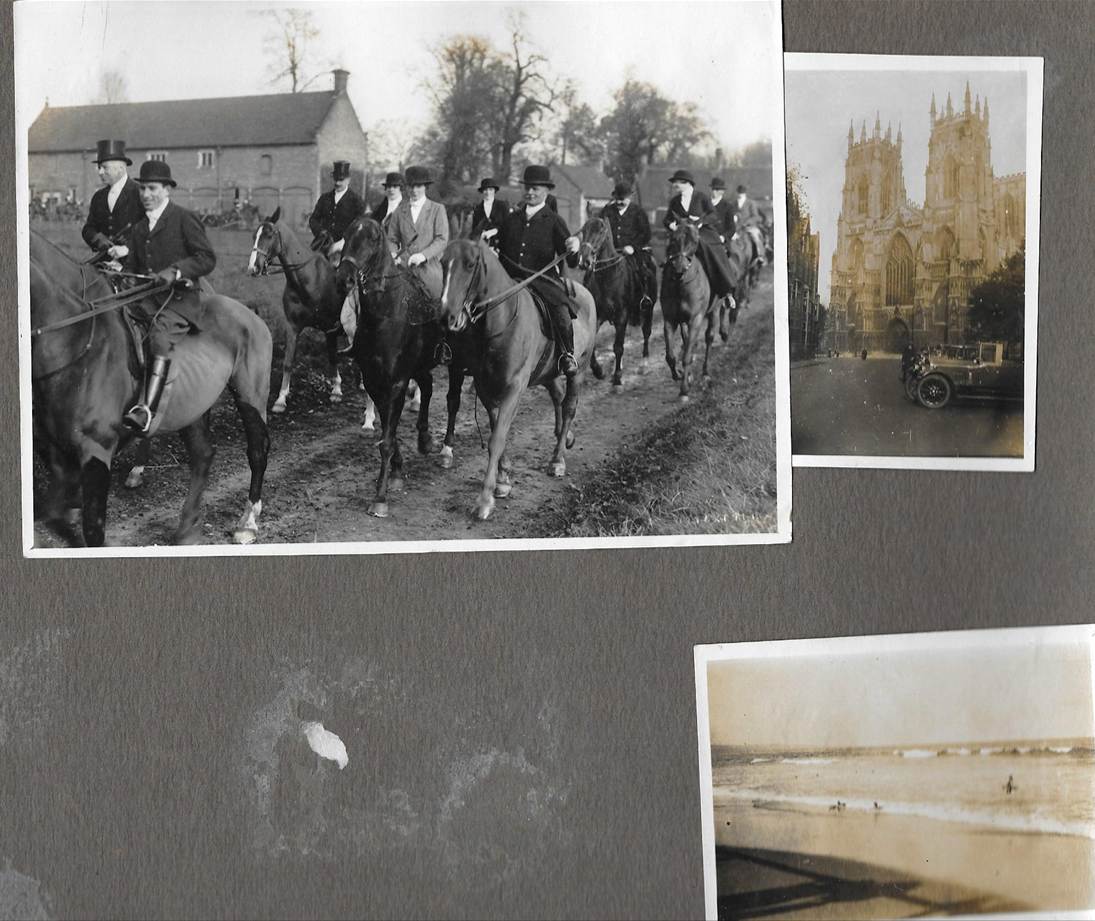 A group of photos on a board
Description automatically generated