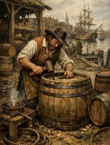 Wine cooper in Ratcliff