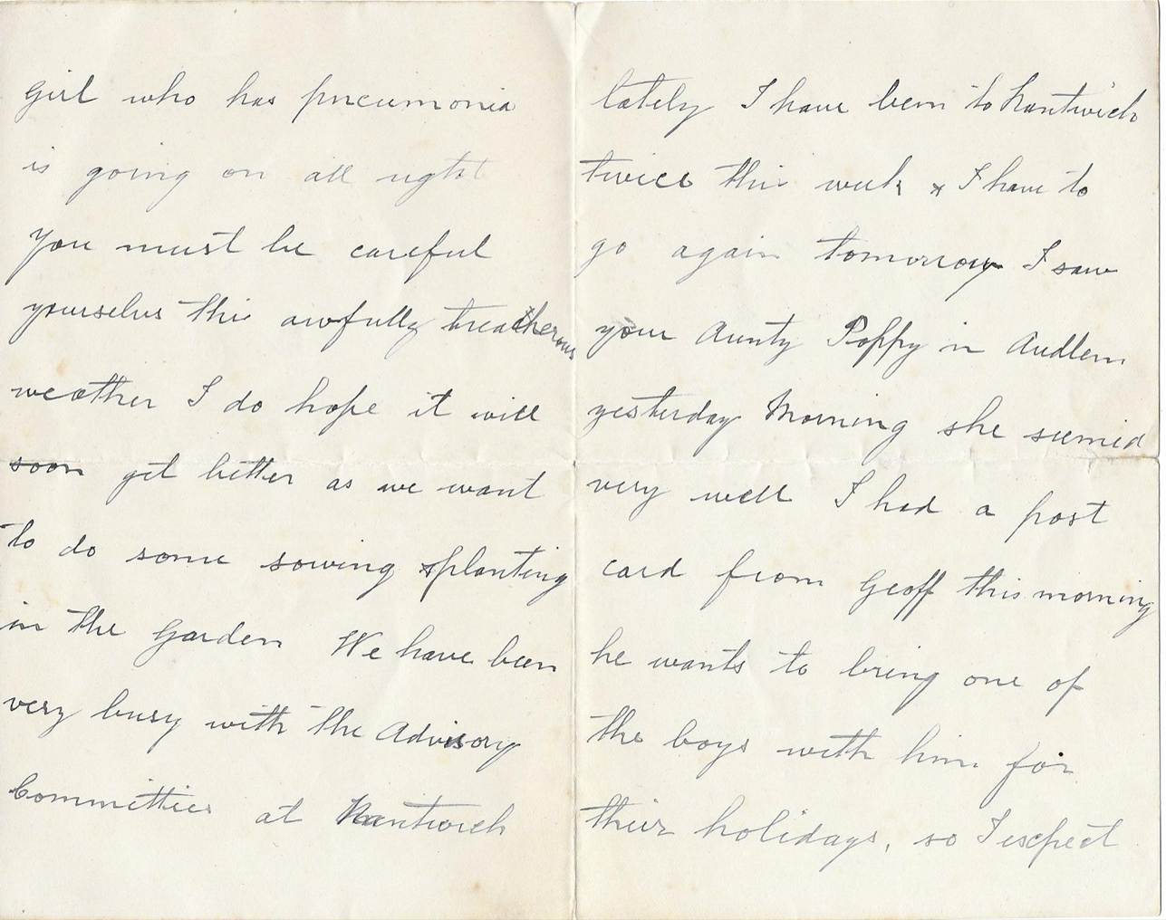 A letter with handwriting on it

Description automatically generated