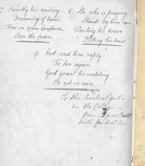 A close-up of a handwritten document
Description automatically generated