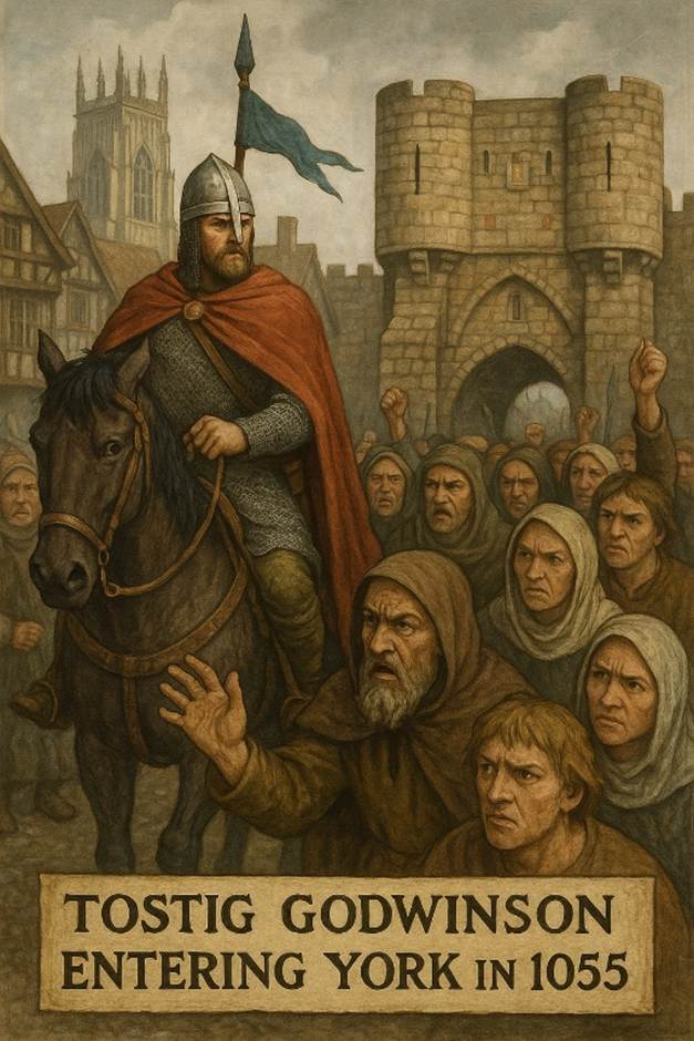 A painting of a person riding a horse surrounded by people
AI-generated content may be incorrect.