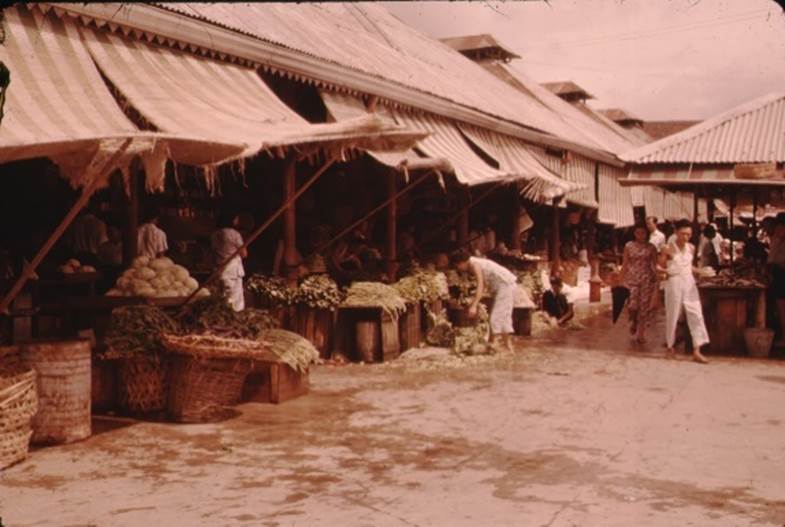 A group of people in a market
Description automatically generated with low confidence