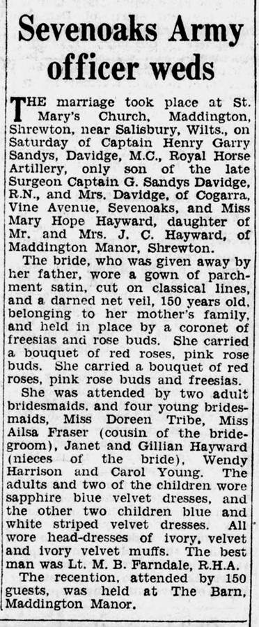 A black and white newspaper article

Description automatically generated