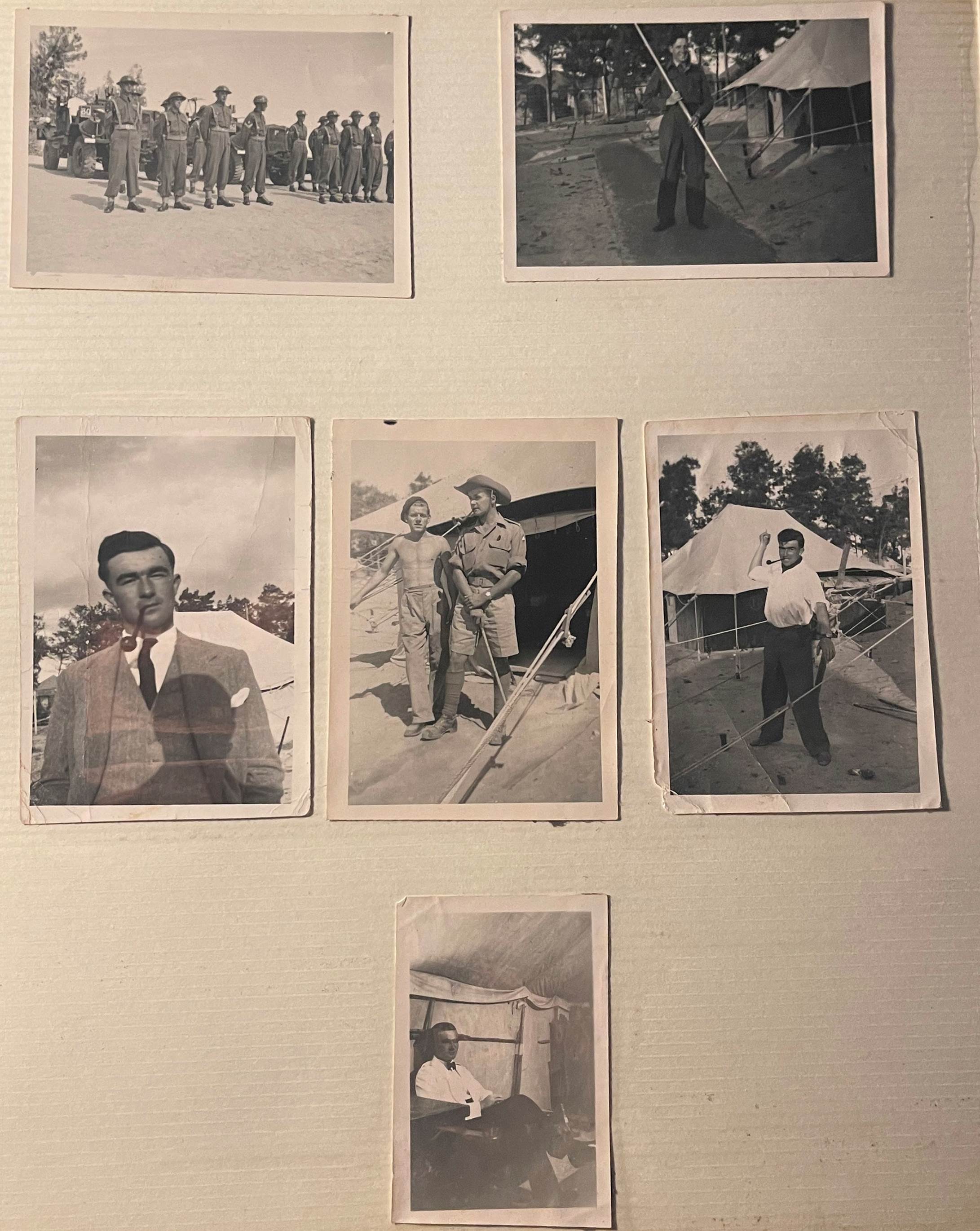 A group of photos on a wall
Description automatically generated with medium confidence