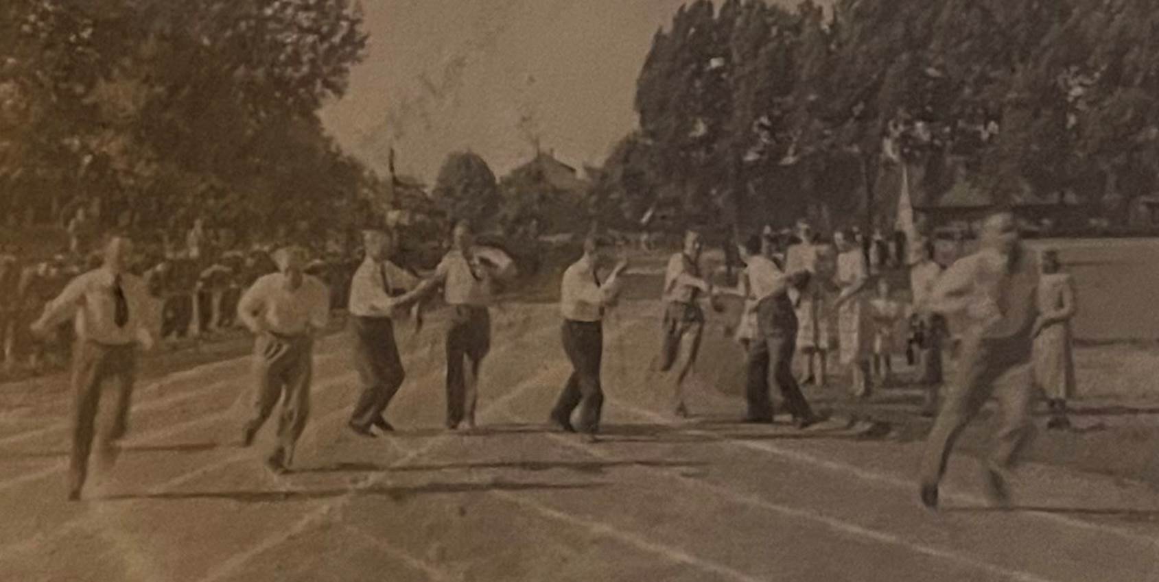 A group of people marching
Description automatically generated with low confidence