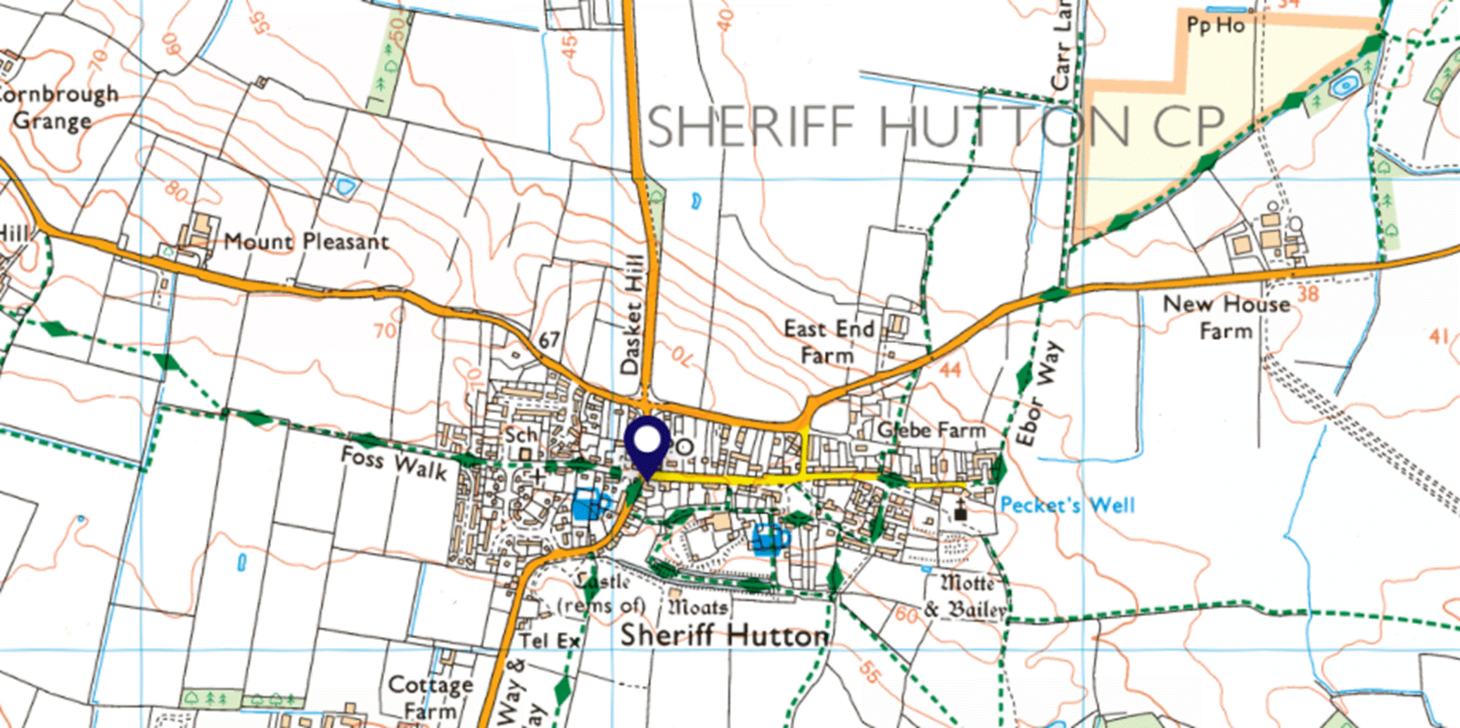 A map with a location pin
Description automatically generated