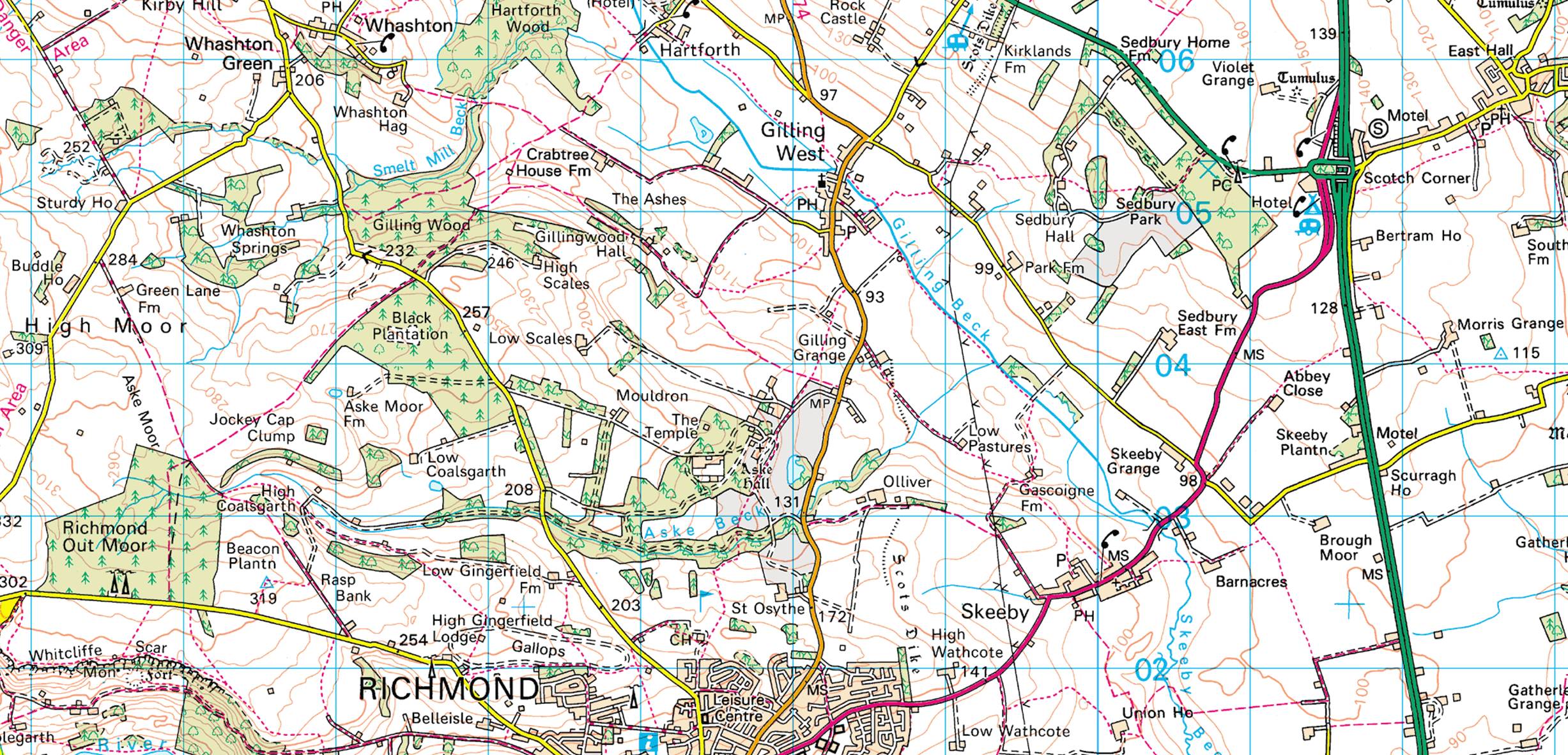 A map of a city
Description automatically generated
