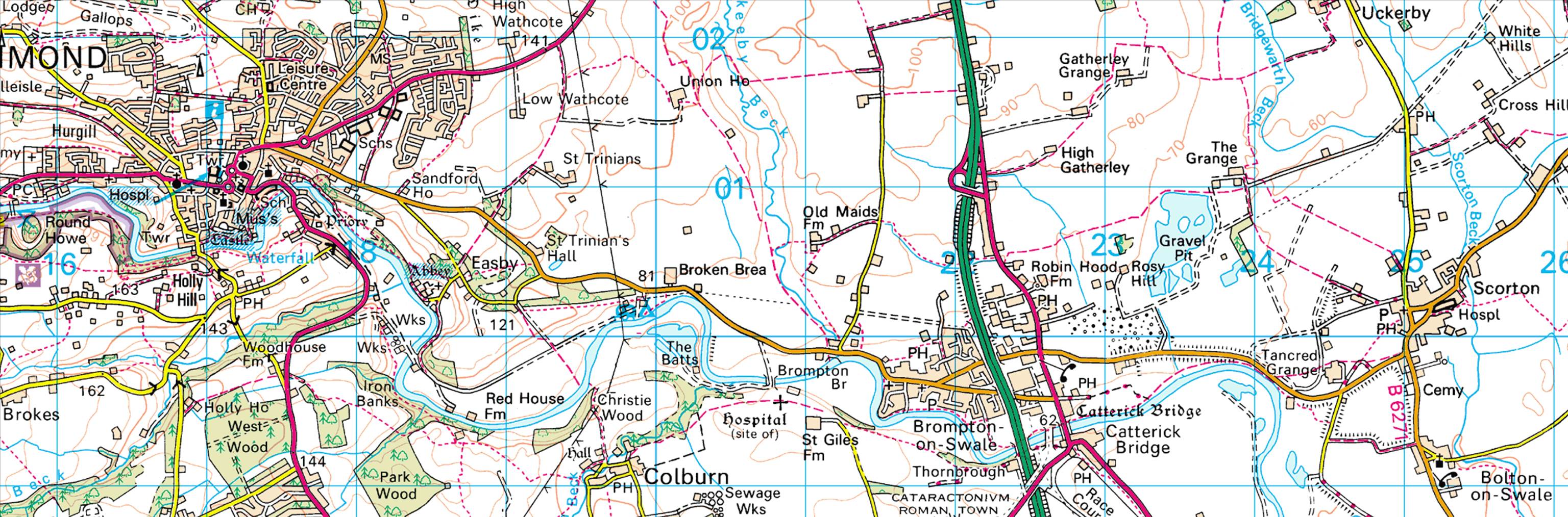 A map of a city
Description automatically generated