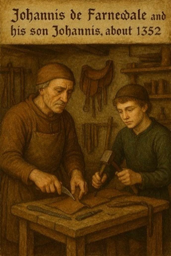 A person and child working on leather
AI-generated content may be incorrect.