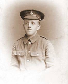 A person in a uniform
Description automatically generated