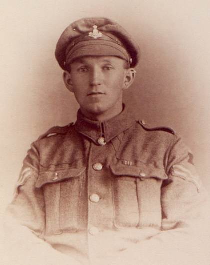 A person in a uniform
Description automatically generated