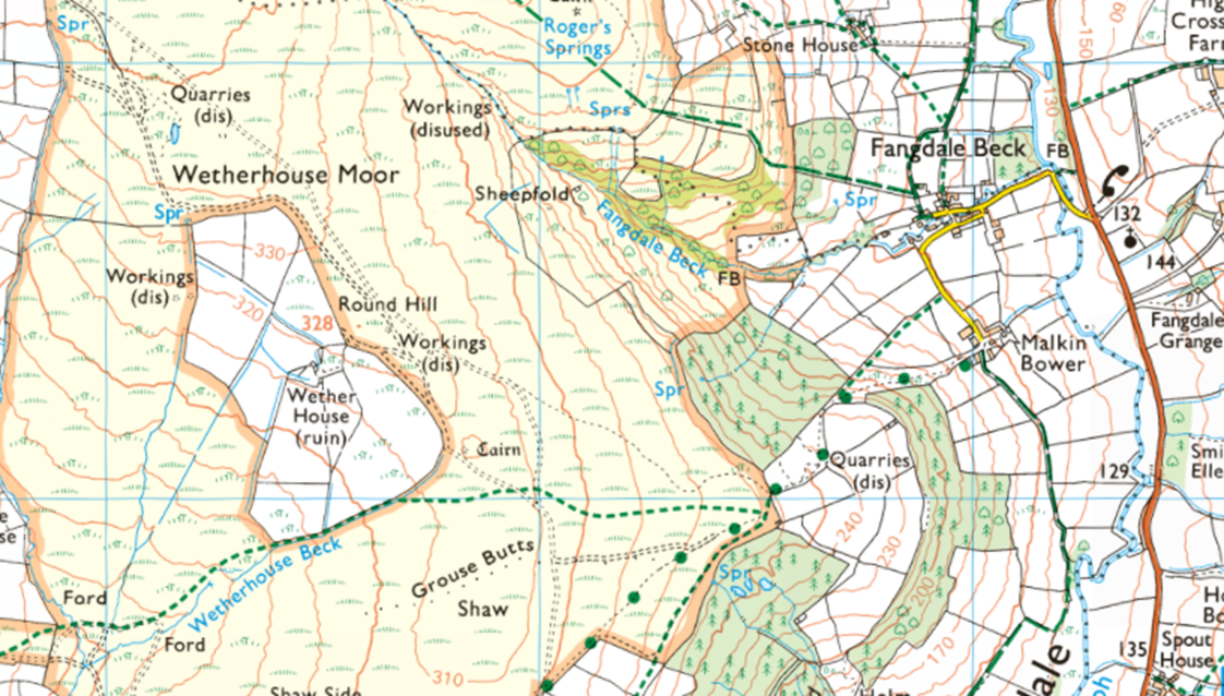 A map of a forest
Description automatically generated