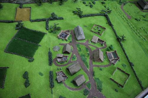 A model of a village
Description automatically generated