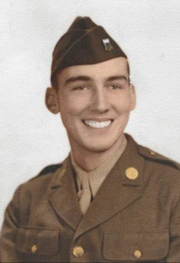 An old photo of a person

Description automatically generated