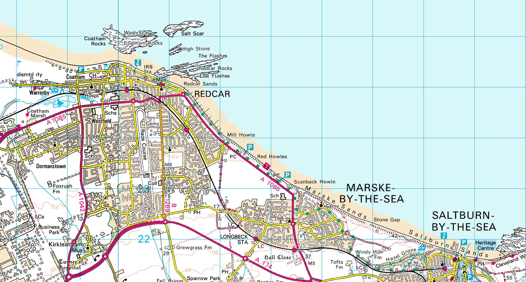 A map of a beach

Description automatically generated