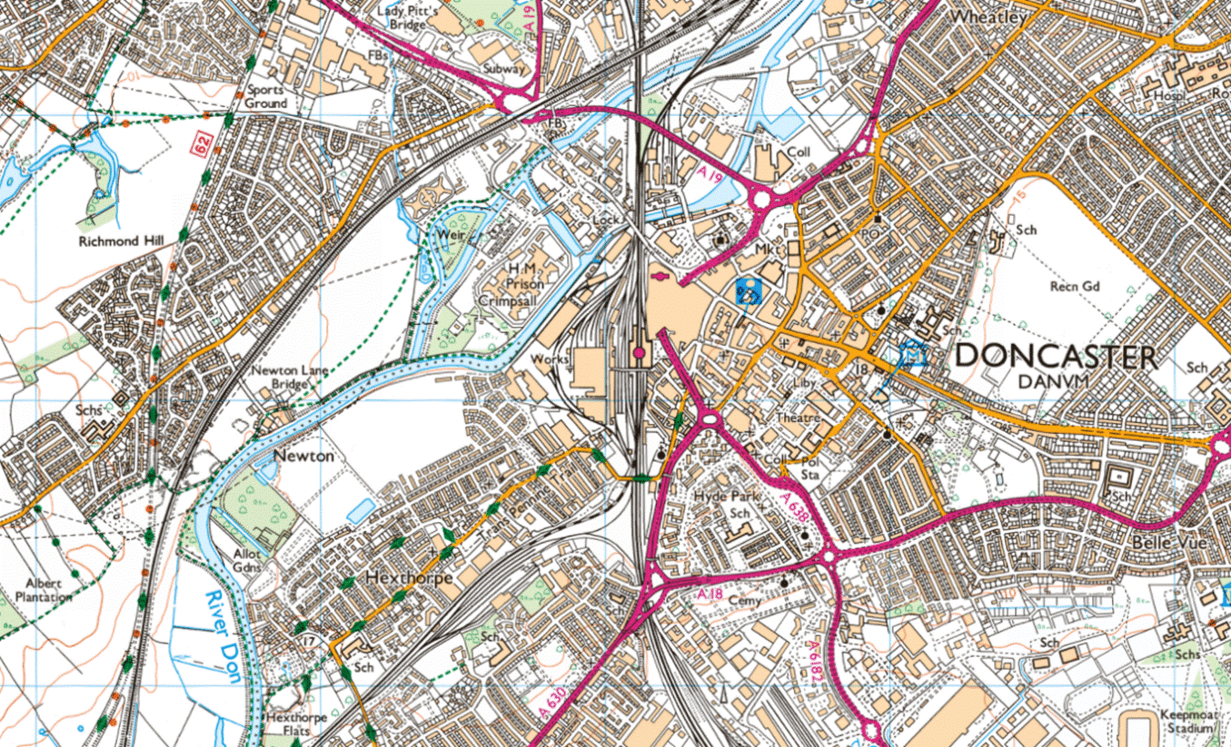 A map of a city
Description automatically generated