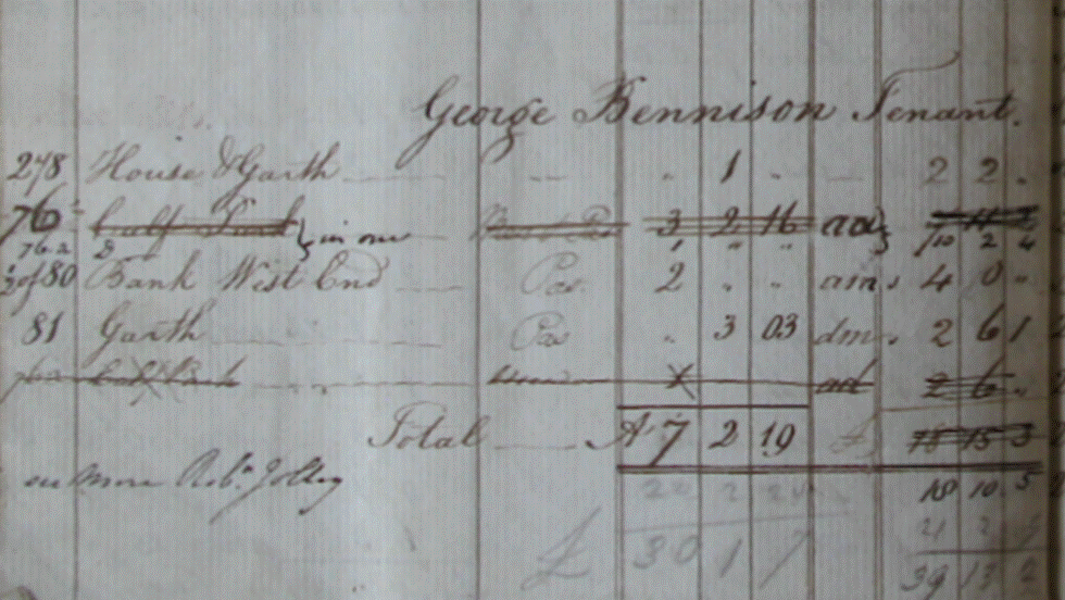 An old ledger with writing

Description automatically generated