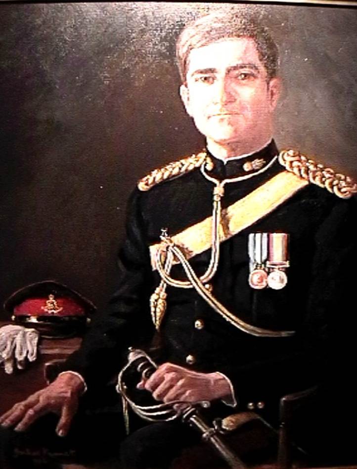 A person in a military uniform
Description automatically generated